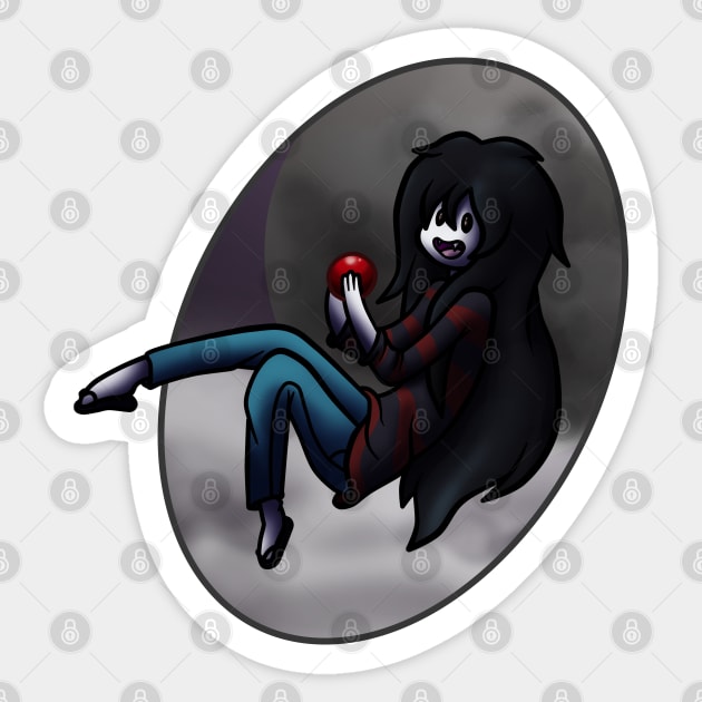 Marceline Sticker by VanumChan